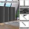 Costway 6 Panels Folding Privacy Screen 6 Ft Tall Fabric Privacy Screen for Home